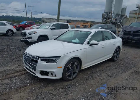 2017 Audi A4 2.0T Premium из США, поврежденный, VIN WAUENAF45HN064957
